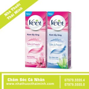 Tẩy lông Veet Aloe Vera Vitamin E 200ml