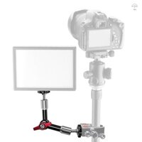Tay ma sát khớp nối có thể điều chỉnh Giá đỡ mở rộng linh hoạt Hợp kim nhôm với vít kép 1 / 4 Inch 360° Xoay được cho đèn LED màn hình Video