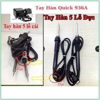 Tay máy hàn Quick 936A, đầu cái , đầu đực