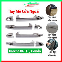 Tay mở cửa ngoài thay thế xe KIA CARENS 2006-2015, RONDO vế tài,vế phụ