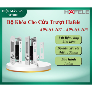 Tay nắm âm cho cửa trượt Hafele 499.65.105