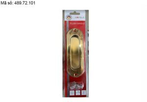 Tay nắm âm màu đồng bóng Hafele 489.72.101