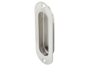 Tay nắm âm màu inox Hafele DIY 489.72.100