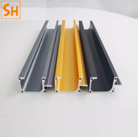 Tay nắm âm tủ bếp chữ G xẻ rãnh TZ-1195B