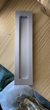 Tay nắm âm tủ quần áo nhôm cao cấp 96/128/160/200