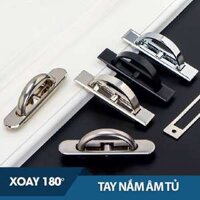 Tay Nắm Âm Tủ Xoay Lật 180 Độ PK18