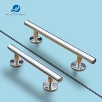 TAY NẮM CÁNH CỬA, CÁNH TỦ THẲNG INOX KIỂU 1 - TAY NẮM TỦ QUẦN ÁO INOX NGUYÊN KHỐI DÀY ĐẶC - CAO CẤP
