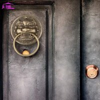 Tay nắm cửa cổ Đồng cổ Hoàn thiện trang trí thanh lịch Kháng cáo vượt thời gian