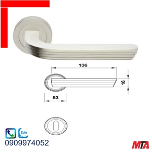 Tay nắm cửa phòng màu vàng PVD Hafele 901.79.732