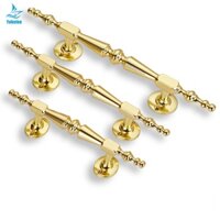 Tay Nắm Cửa/Ngăn Kéo Tủ Gỗ Màu Vàng Trơn Phong Cách Châu Âu Sang Trọng