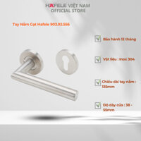 Tay Nắm Gạt Hafele 903.92.556,  tay nắm phân thể Vật liệu Inox 304