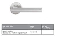 tay nắm gạt hafele 903.92.556, cách mở khóa cửa, khóa cửa hafele, khóa cửa gỗ hafele tại đà nẵng