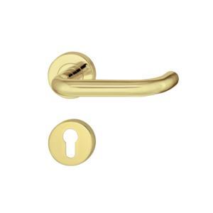 Tay nắm gạt màu đồng bóng Hafele 903.92.585