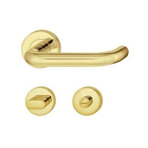 Tay nắm gạt wc đồng bóng Hafele 903.93.585