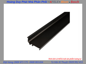 Tay nắm Gola chữ J màu đồng đen 126.37.909