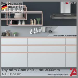 Tay nắm Gola chữ J màu vàng hồng 126.37.906