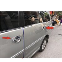 Tay Nắm , Hõm Cửa Xe Toyota Innova 2008-2009-2010-2011 Mạ Crom Cao Cấp - 4 miếng tay