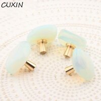 Tay nắm hộp đựng đồ trang sức CUXIN, Tay nắm cửa tủ nhân tạo hình không đều, Đồ nội thất gia đình Lỗ đơn nhẹ sang trọng Núm cửa nhỏ ngăn kéo Tủ quần áo nhà bếp