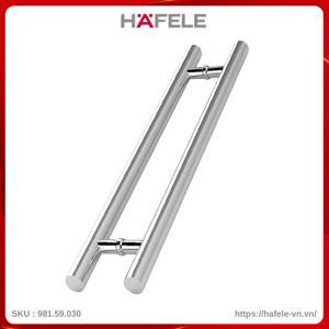 Tay nắm kéo chữ H 600mm Inox 316 Hafele 903.01.843