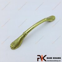 Tay nắm tủ bằng đồng NKD114-155V (Màu Đồng Vàng)