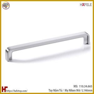 Tay nắm tủ bếp Hafele Nicken 110.34.665