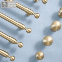 Tay nắm tủ dài đồng PKC1725