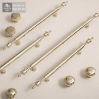 Tay nắm tủ dài mạ vàng PKC023