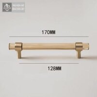 Tay nắm tủ dài pha lê PKC1707