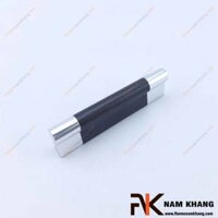 Tay nắm tủ giả gỗ NK046-65DB (Màu Đen Bạc)