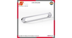 Tay nắm tủ Hafele 110.34.216