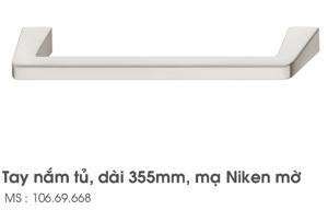 Tay nắm tủ Hafele Nicken 106.69.668