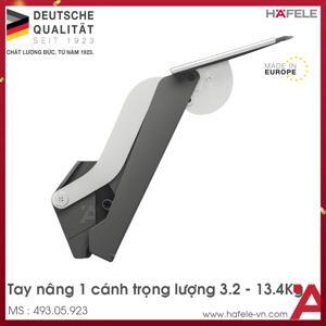 Tay nâng 1 cánh Häfele Free Space màu đen 493.05.923
