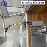 Tay nâng 2 cánh tủ bếp, tay nâng tủ bếp Blum Tay nâng blum hf22, hf25,Tay nâng Blum chính hãng giá rẻ