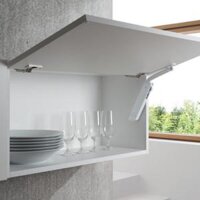 Tay nâng H1.5 C màu xám bên phải-DIY Hafele 493.05.344