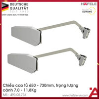 Tay nâng Hafele cánh gập dùng cho cảnh tủ gỗ, cửa nhôm, cửa kính có khung nhôm. Bếp Hoàng Cương