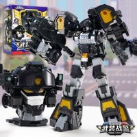 [Tay nghề tinh tế] Đội đặc vụ Mini cảnh sát vũ trang 7 Robot biến đổi sức mạnh siêu nhân Mecha King Kong Boys Đồ chơi trẻ em CC20250403