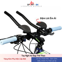 Tay Nghỉ Xe Đạp Chống Mỏi Gắn Ghi Đông Xe Thể Thao Thoải Mái Khi Lái Xe Hợp Kim Nhôm Chắc Chắn -BK33