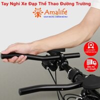 Tay Nghỉ Xe Đạp Thể Thao Amalife, Tay Nghỉ Ghi Đông Hợp Kim Nhôm 34cm Điều Chỉnh Chắc Chắn Chính Hãng