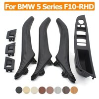Tay Phải Lái Xe RHD Màu Be Đen Nội Thất Ô Tô Da Tay Nắm Cửa Lắp Ráp 7 Chiếc Bộ Cho Xe BMW 5 Series F10 F11 523i 525i 528i 530
