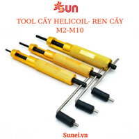 Tay quay ren cấy M2, M2.5, M3, M4, M5, M6, M8, M10 dụng cụ cấy ren helicoil lò xo
