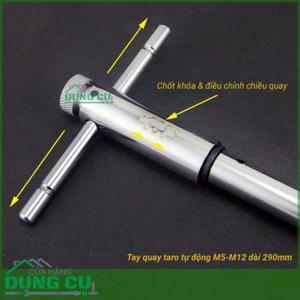 Tay quay Taro tự động dài 290mm M5-M12