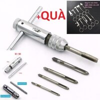 Tay Quay TaRo tự động dài 100mm m3-m8 kèm 5 mũi ta rô