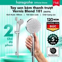 Tay sen kèm thanh trượt hansgrohe Vernis Blend 101 26275000