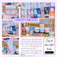 TẨY TẾ BÀO CHẾT BODY BBW BODY SCRUB - DẠNG HỦ 🛁🚿