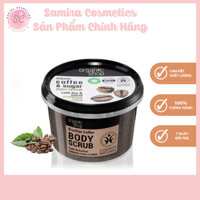 Tẩy Tế Bào Chết Body Cấp Ẩm Ngừa Mụn ORGANIC SHOP Scrub Cafe & Đường Nâu 250ml  Dưỡng Trắng Da