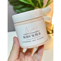 Tẩy Tế Bào Chết Body Kem Dâu Giúp Dưỡng Trắng Da Toàn Thân Body Srucb