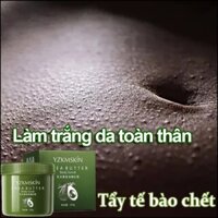 tẩy tế bào chết body Kem tẩy tế bào chết mặt tắm trắng toàn thân 250g loại bỏ da gà làm trắng