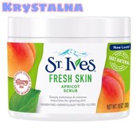 Tẩy Tế Bào Chết Cho Body dạng hủ ST Ives Apricot Scrub Fresh Skin [Hàng xách tay]