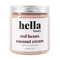 Tẩy Tế Bào Chết Cơ Thể HELLA Đậu Đỏ Kem Dừa                                       500g