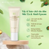 Tẩy Tế Bào Chết Da Đầu Mắc Ca & Muối Epsom 150g MACALAND Làm Sạch, Giúp Tóc Chắc Khỏe
